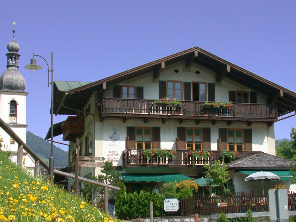 Ferienwohnung Im Gaestehaus Sieger-Brandner Ramsau bei Berchtesgaden Exteriör bild